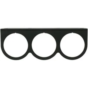 Equus 9923 2 Negro Triple Gauge Panel de montaje_1