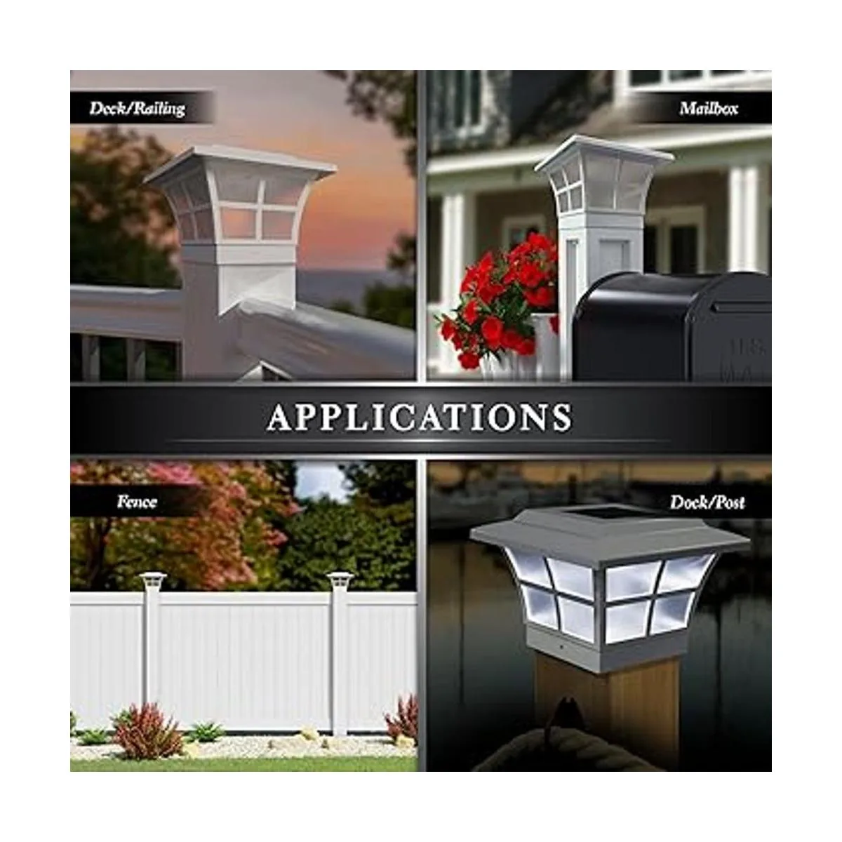 Classy Caps SL079W Tapa solar de PVC Prestige 4 x 4_4