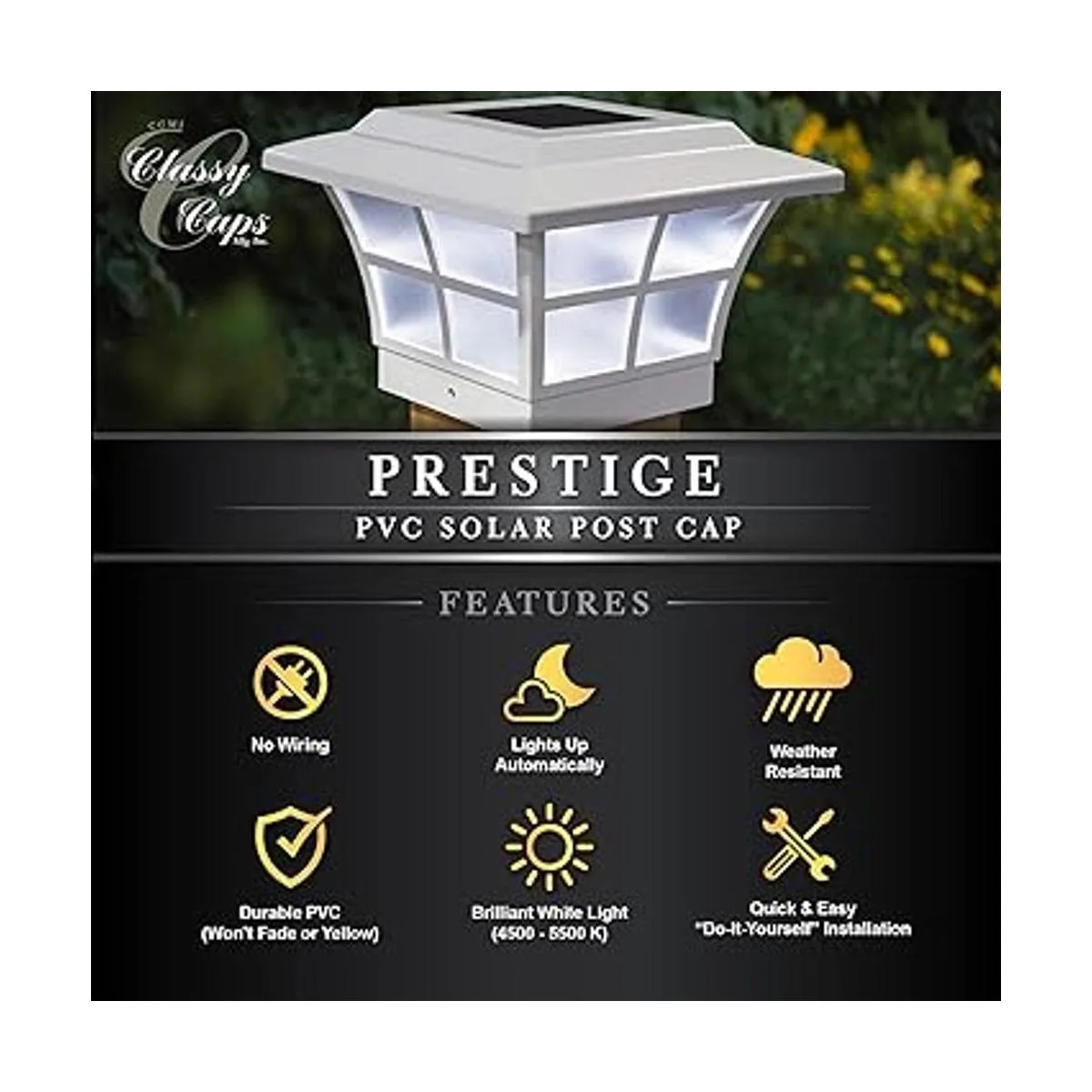 Classy Caps SL079W Tapa solar de PVC Prestige 4 x 4_6