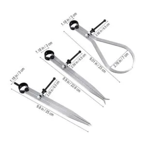 Big Horn 19053 8 pulgadas set de Calibrador 3 unidades.