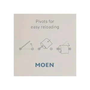 Moen DN8308BN Retreat Collection Soporte de papel_2