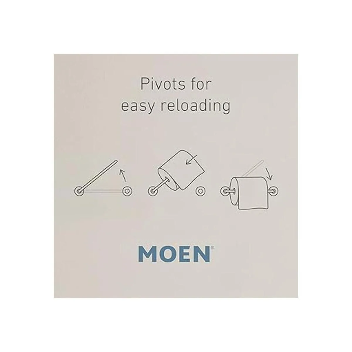 Moen DN8308BN Retreat Collection Soporte de papel_2