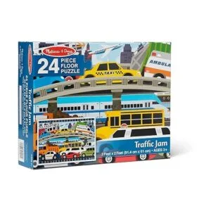 Melissa Doug Traffic Jam Rompecabezas jumbo 24 piezas_5