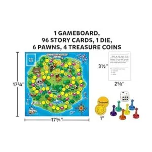 Edupress contexto Clues tesoro pirata color rojo_2