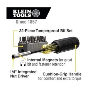 Klein Tools 32510 Destornillador magnético de puntas_2