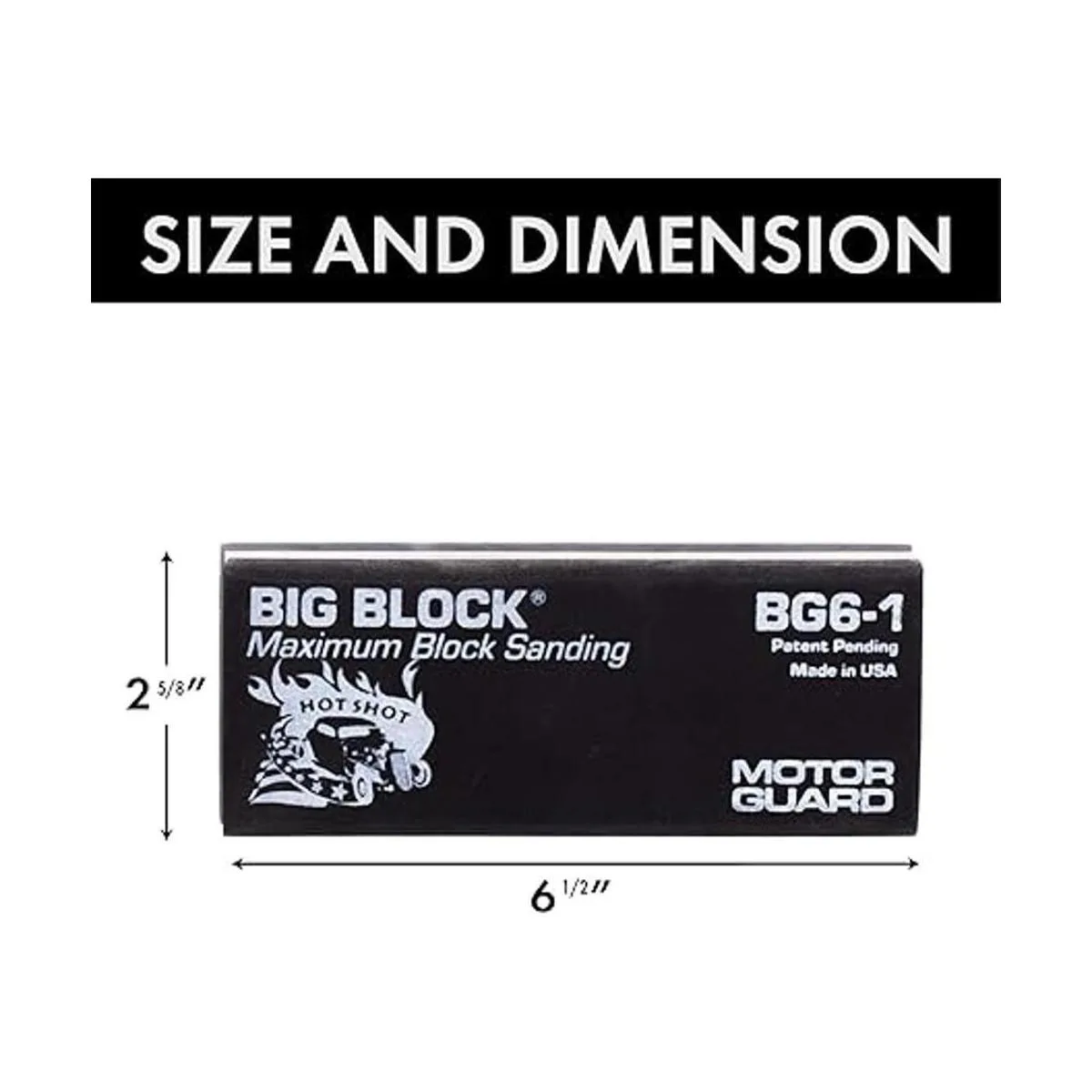 Motor Guard Bloque de lijado máximo de bloque grande_2