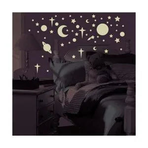 RoomMates RMK1141SCS Celestial Glow In the Dark Stars Peel_3