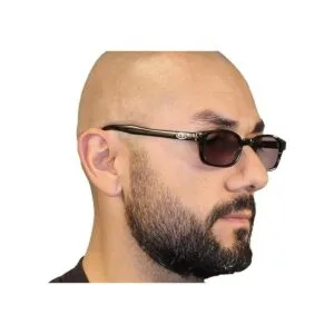 Lentes para sol de motociclista originales KDs Negro_3