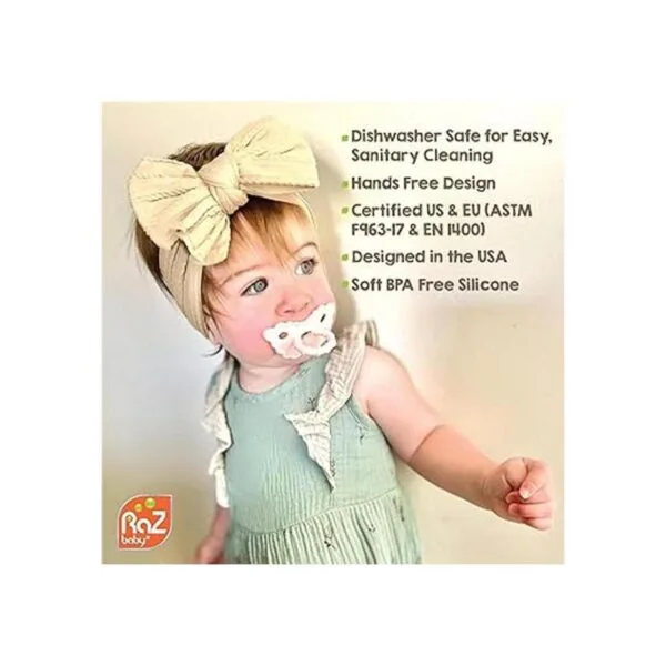 RaZbaby RaZberry Mordedera de silicona para bebé 2_4