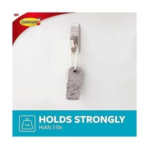Gancho de metal para baño Command Modern Reflections_3