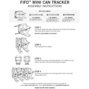 FIFO mini organizadordespachador para almacenar_5