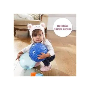 Edushape Bola sensorial para bebé bola de bebé de color_4