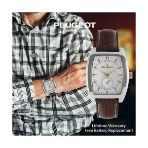 Peugeot Reloj de pulsera con forma rectangular para_2