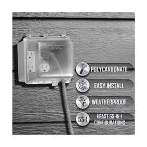 TayMac MM7440C Caja de 4.75 pulgadas de profundidad