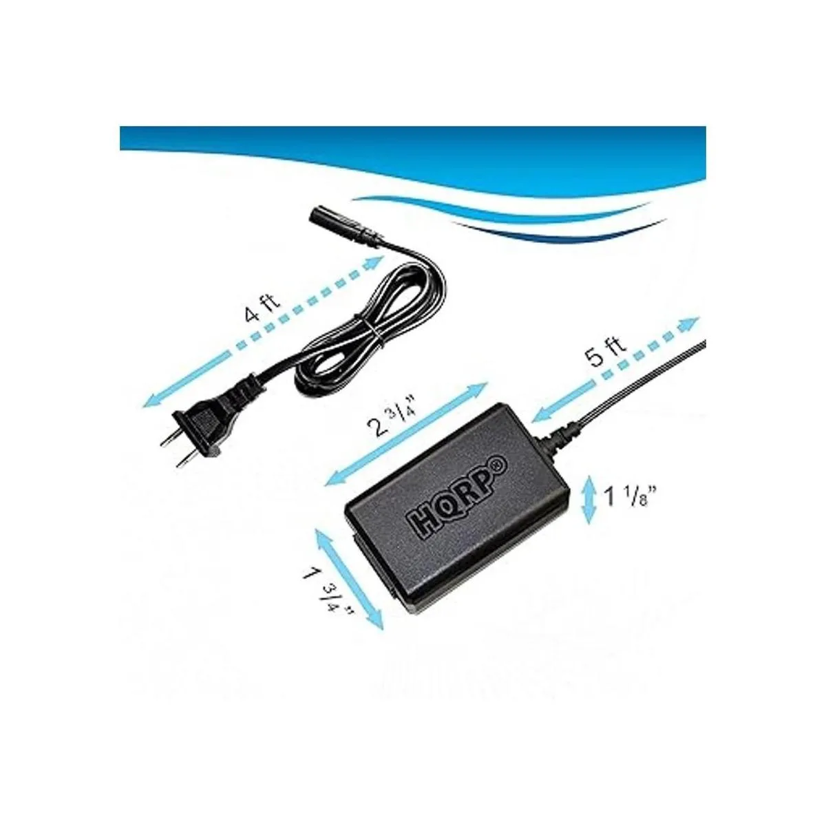 HQRP Adaptador de corriente alterna compatible con Sony_6