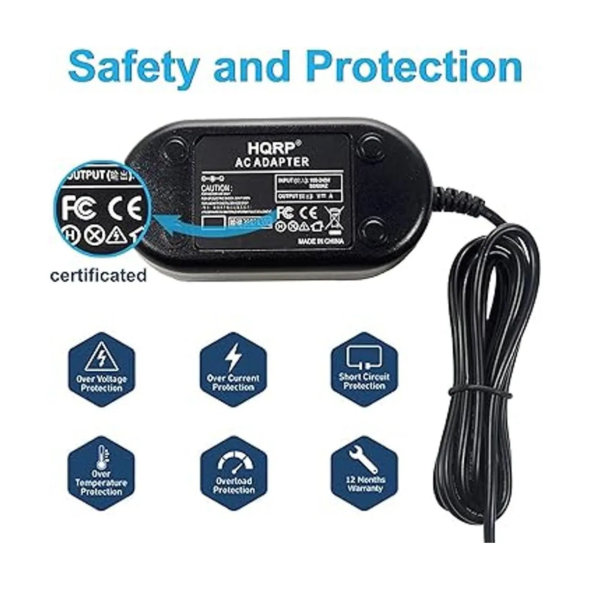 HQRP Replacement adaptador ACFuente de alimentación_2