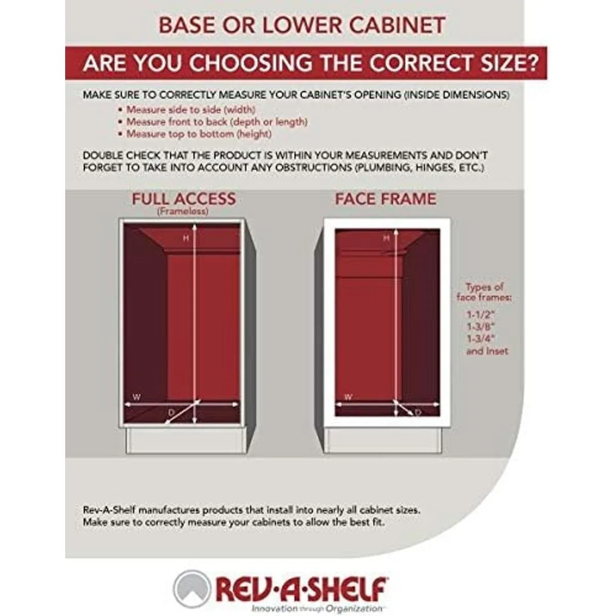 RevAShelf Toallero para montaje en puerta debajo del_4