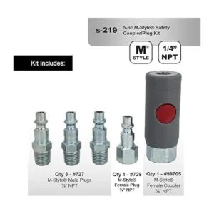 Milton S219 14 FNPT MStyle Acoplador de seguridad y_5