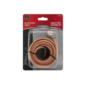 RoadPro RP8X18CL Cable coaxial transparente de 18 pies_3