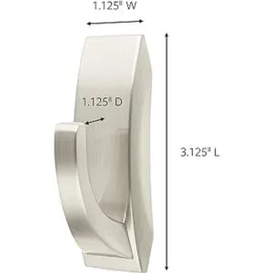 Gancho de metal para baño Command Modern Reflections_2