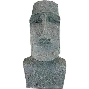 Design Toscano Escultura de monolito de Isla de Pascua Moai_2