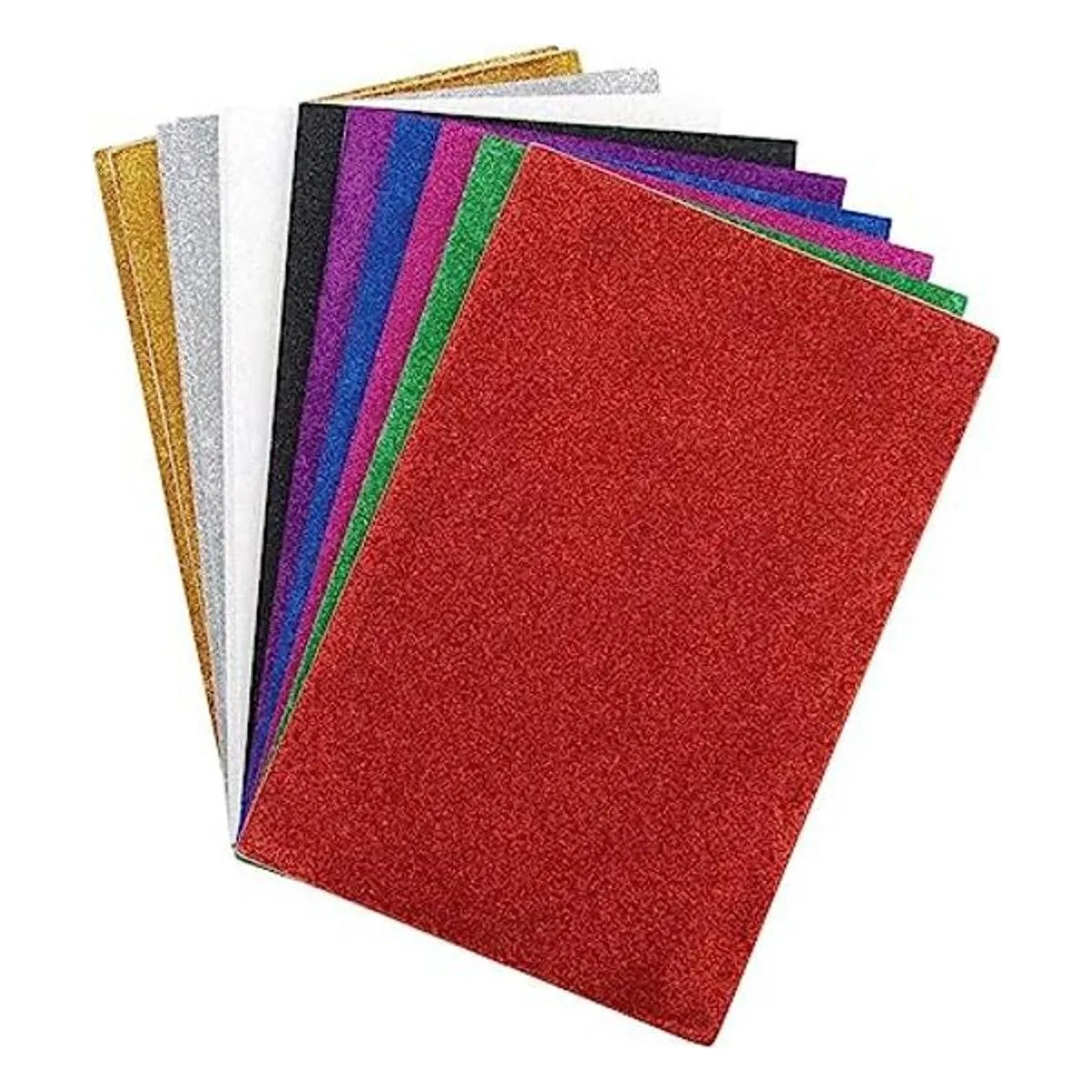 Darice 1061009 Paquete de 12 espumas con purpurina_1