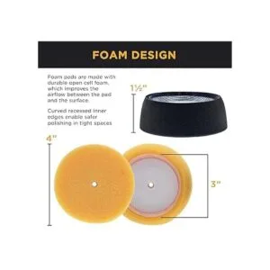 Mini set de almohadillas de pulido TCP Global de 3_3