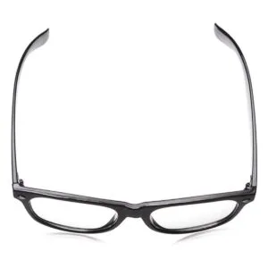 Marco negro para anteojos de sol con lente transparente_2