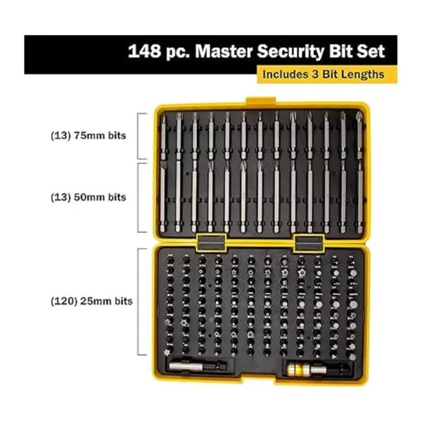Titan 148 piezas. Set de piezas de seguridad de acero de_3
