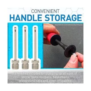 Franklin Sports Kit de mantenimiento de balón inflador_3