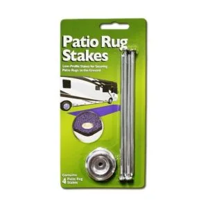 Juego de 4 estacas para alfombra de patio PrestOFit 22000_4