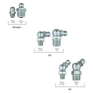 Neiko 50463A SAE Juego de acoples con grasa hidráulica