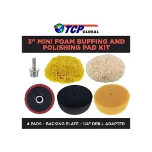 Mini set de almohadillas de pulido TCP Global de 3_2