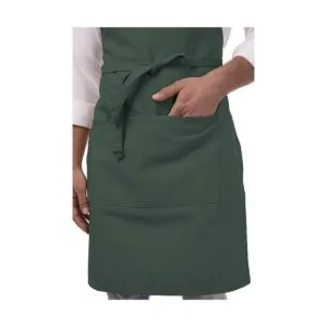 Delantal para carnicero Chef Works 34 pulgadas de largo x_4