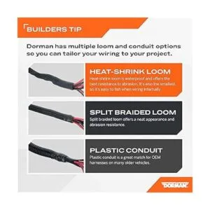 Dorman 86632 escisión flexible de conducto para cable_2