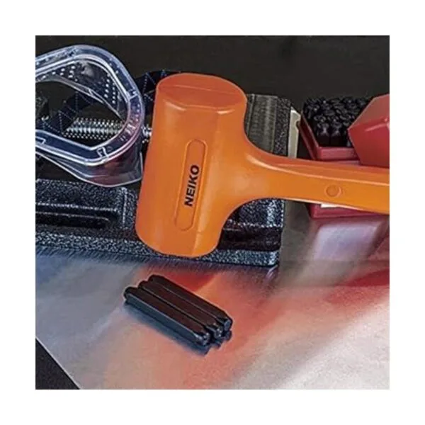 NEIKO 02849A Martillo muerto de 4 libras naranja neón