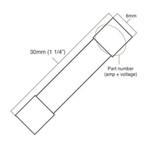 Bussmann Fusible electrónico de acción rápida 15 A 250_2