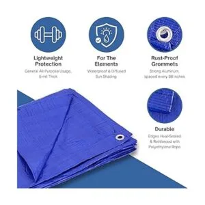 Kotap TRA1018 Lona polivinílica multiusos resistente a