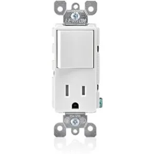 Leviton interruptor resistente con combinación de botón y_2