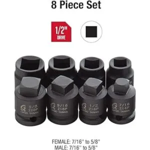 Sunex 2841 Juego de enchufe de tubo de transmisión de 12_2