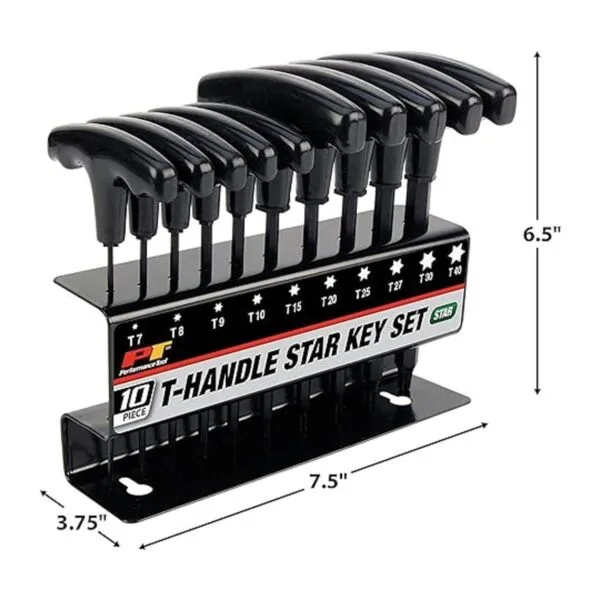 Set Wilmar Performance Tool W80276 de 10 piezas con