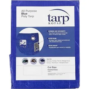 Kotap TRA1018 Lona polivinílica multiusos resistente a