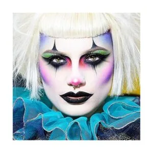 Mehron Maquillaje Payaso Blanco Lite Maquillaje_2