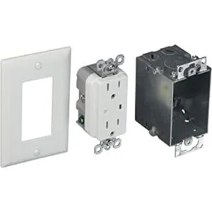 OnQ Kit de toma de corriente dúplex con protección contra_1