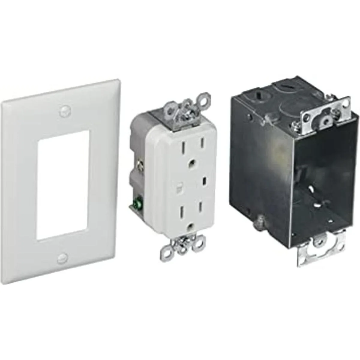 OnQ Kit de toma de corriente dúplex con protección contra_1