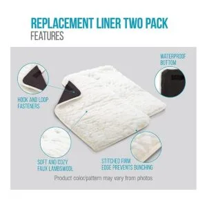 Sherpa 2Pack Waterproof Travel Pet Carrier Replacement_5