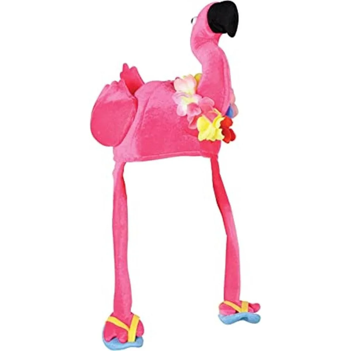 Accesorio de fiesta de sombrero de flamenco de felpa 1_1