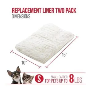Sherpa 2Pack Waterproof Travel Pet Carrier Replacement_2