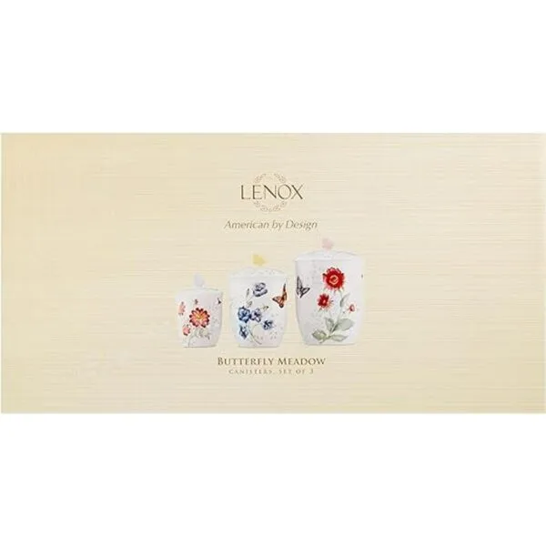 Lenox Butterfly Meadow Juego de recipientes de 3 piezas_2