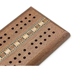 Sterling Games Cribbage Tablero de madera de 12 pulgadas_3